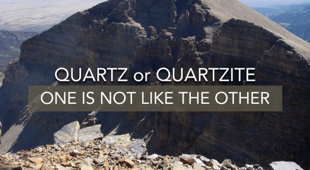 quartz vs. quartzite