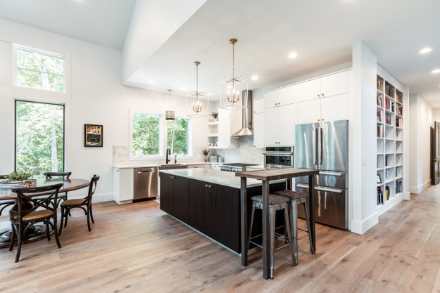 Contemporary Kitchen Open Concept Kitchen